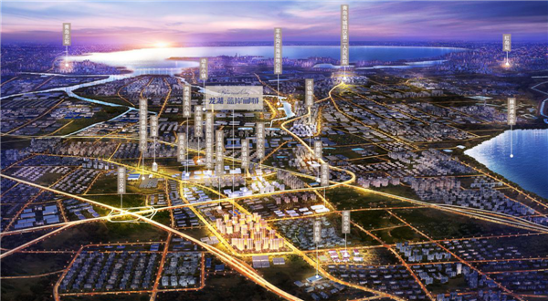 《青島龍湖?藍(lán)岸酈城|陸港當(dāng)紅，繁華大城城芯崛起》