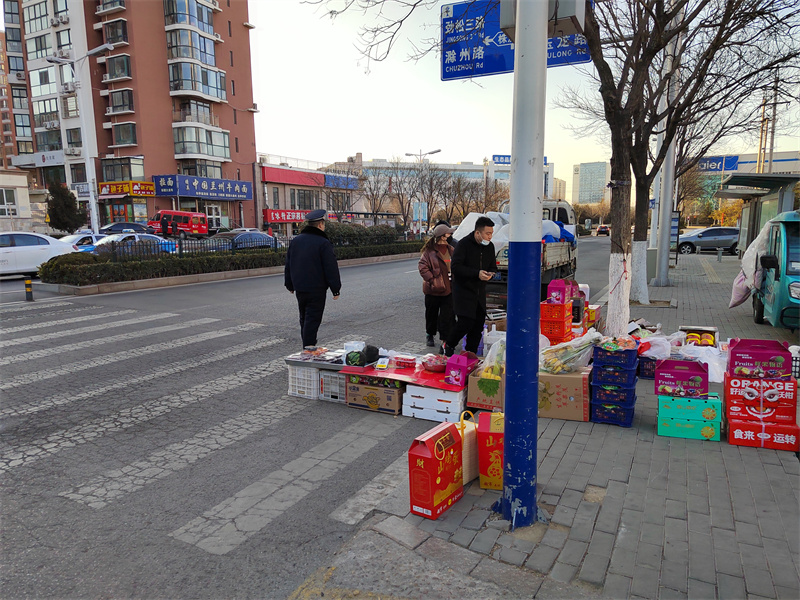 節(jié)日期間，嶗山綜合執(zhí)法執(zhí)勤一線分外忙