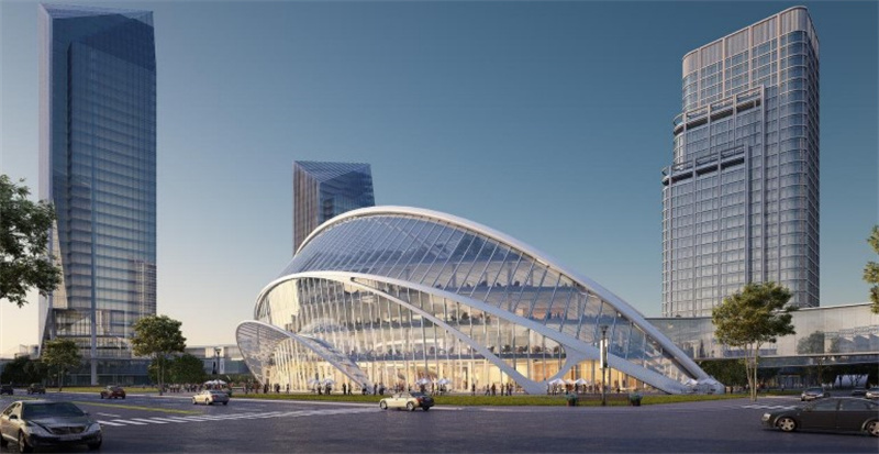 青島郵輪港區(qū)啟動區(qū)“世界之眼”項目用地成功出讓