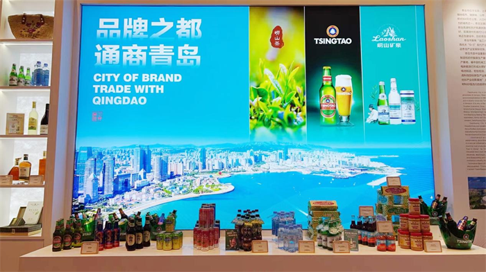 嶗山礦泉水、華東葡萄酒雙雙閃耀2024新加坡山東周！